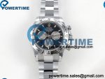 Daytona 126509 QF 1:1 Best Edition Black/Silver Dial on SS Bracelet JH4131 (Free Sprung) V18 Weighted 213g