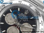 Daytona 126509 QF 1:1 Best Edition Black/Silver Dial on SS Bracelet JH4131 (Free Sprung) V18 Weighted 213g - Image 4
