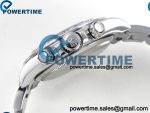 Daytona 126509 QF 1:1 Best Edition Black/Silver Dial on SS Bracelet JH4131 (Free Sprung) V18 Weighted 213g - Image 6