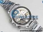 Daytona 126509 QF 1:1 Best Edition Black/Silver Dial on SS Bracelet JH4131 (Free Sprung) V18 Weighted 213g - Image 8