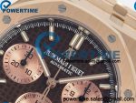 Royal Oak Chrono 26240 RG DDF 1:1 Best Edition Brown/RG Dial on RG Bracelet DD4401 Super Clone (50 Anniversary) Weighted 205g - Image 4