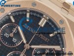 Royal Oak Chrono 26240 RG DDF 1:1 Best Edition Black Dial on RG Bracelet DD4401 Super Clone (50 Anniversary) Weighted 205g - Image 4