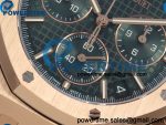 Royal Oak Chrono 26240 RG DDF 1:1 Best Edition Green Dial on RG Bracelet DD4401 Super Clone (50 Anniversary) Weighted 205g - Image 5