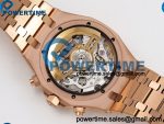 Royal Oak Chrono 26240 RG DDF 1:1 Best Edition Black Dial on RG Bracelet DD4401 Super Clone (50 Anniversary) Weighted 205g - Image 9